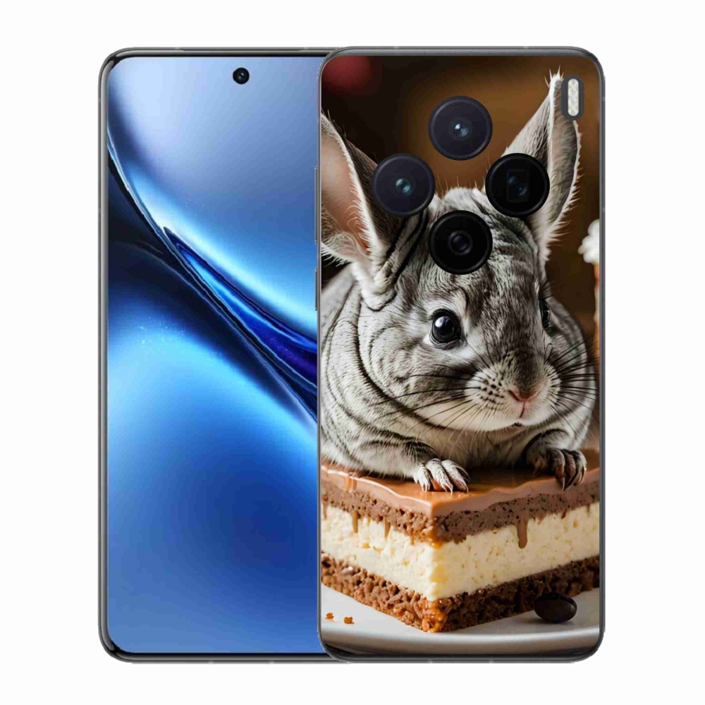 Gélový kryt mmCase na Vivo X200 5G - činčila