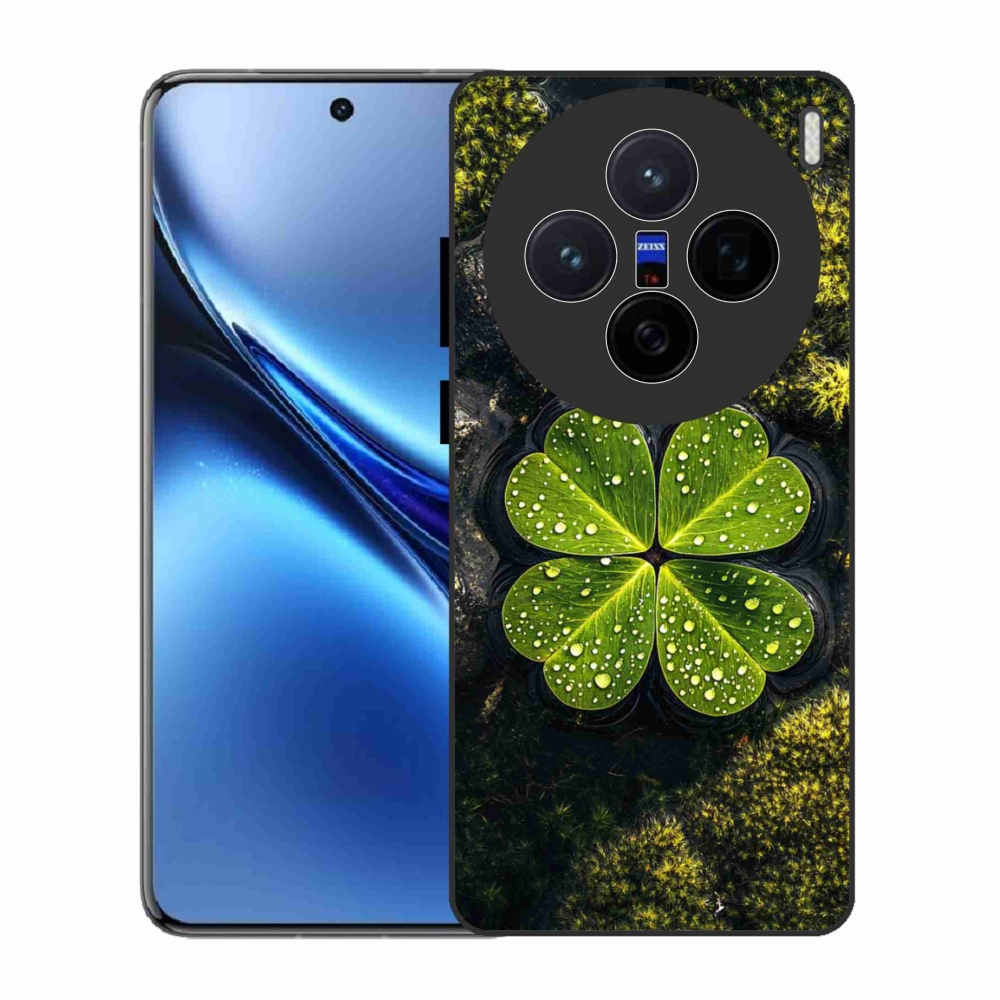 Gélový kryt mmCase na Vivo X200 5G - štvorlístok