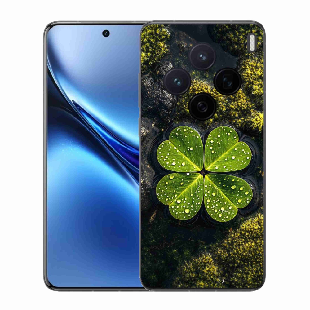 Gélový kryt mmCase na Vivo X200 5G - štvorlístok