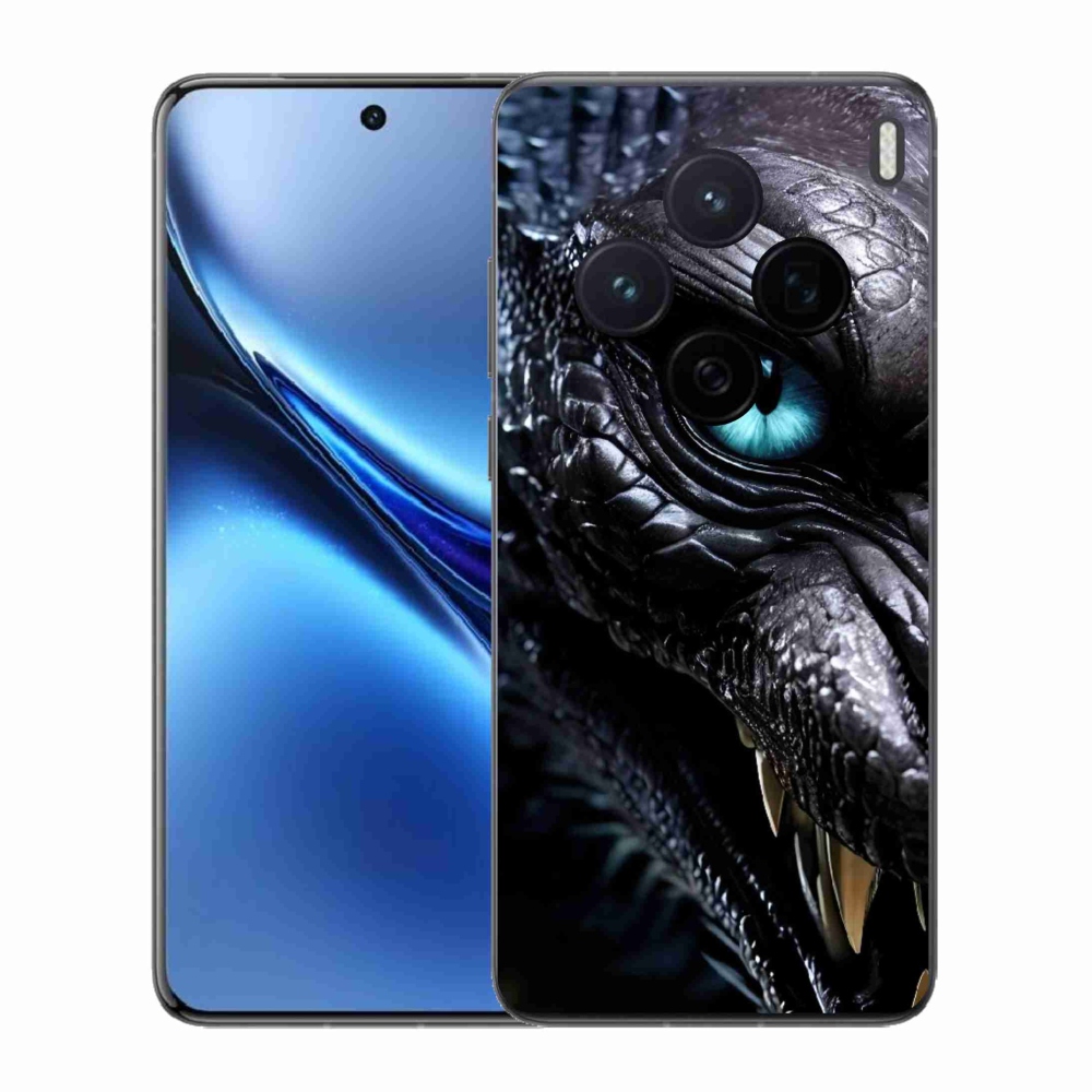 Gélový kryt mmCase na Vivo X200 5G - dračí pohľad
