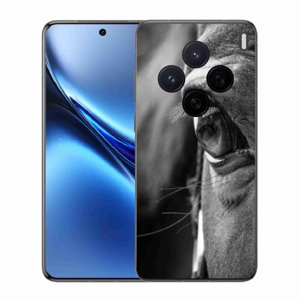 Gélový kryt mmCase na Vivo X200 5G - konský pohľad