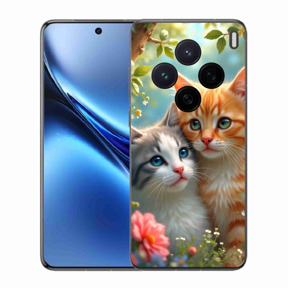 Gélový kryt mmCase na Vivo X200 5G - mačacia láska 2