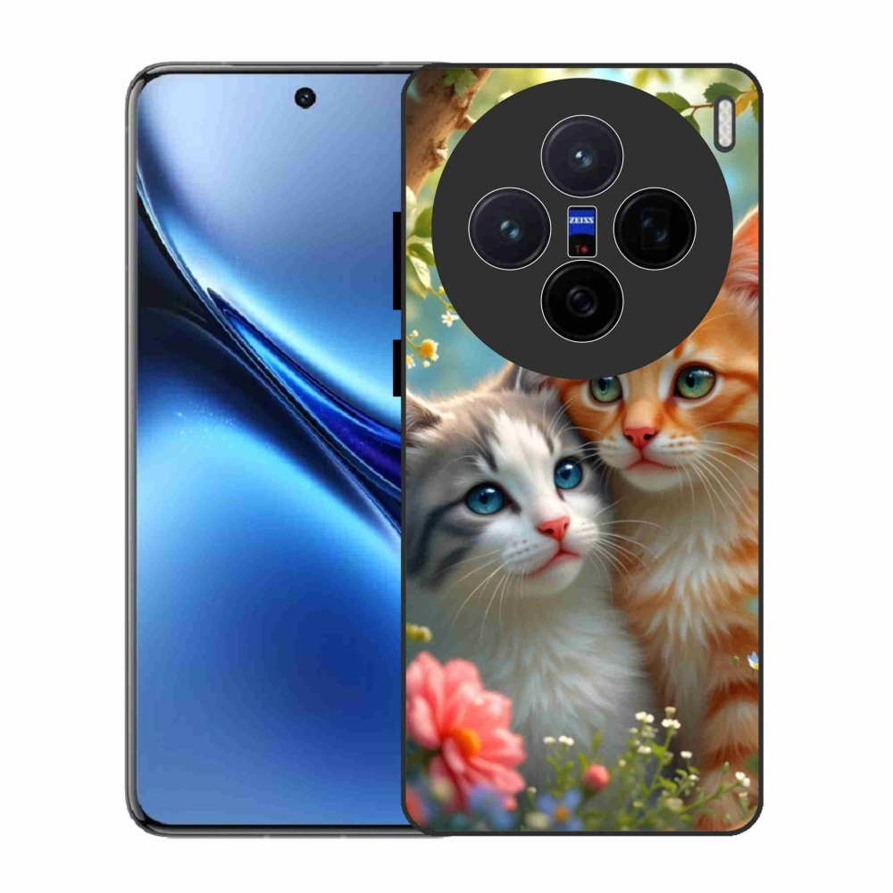 Gélový kryt mmCase na Vivo X200 5G - mačacia láska 2