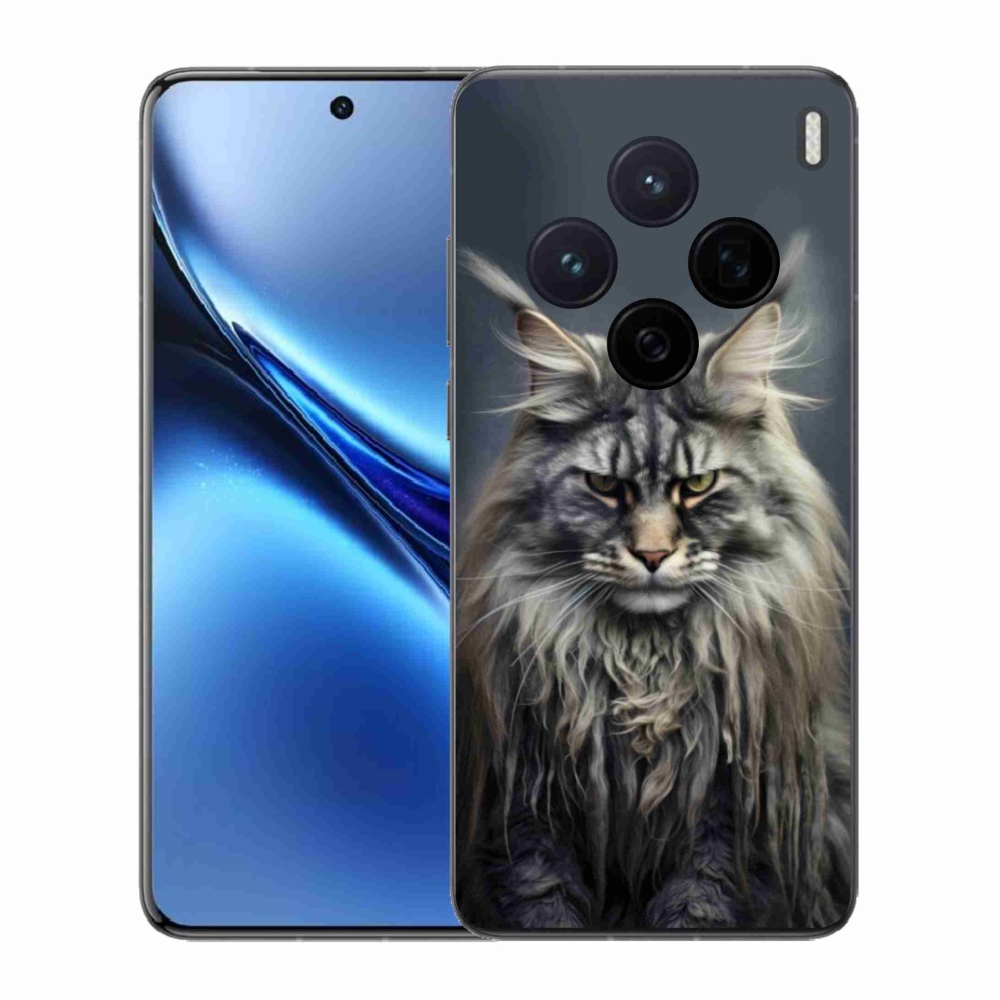 Gélový kryt mmCase na Vivo X200 5G - mačacie pohľad 4