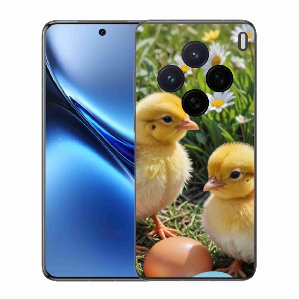 Gélový kryt mmCase na Vivo X200 5G - kuriatka
