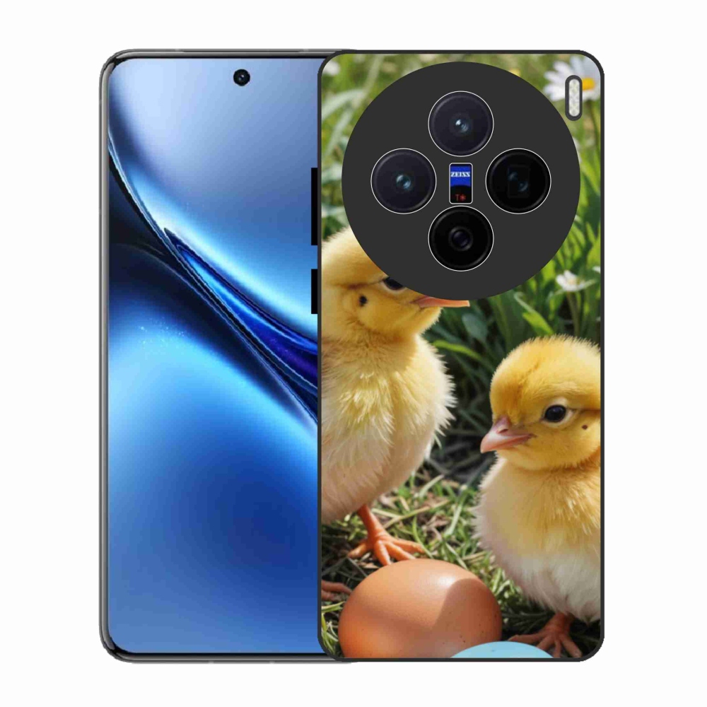 Gélový kryt mmCase na Vivo X200 5G - kuriatka