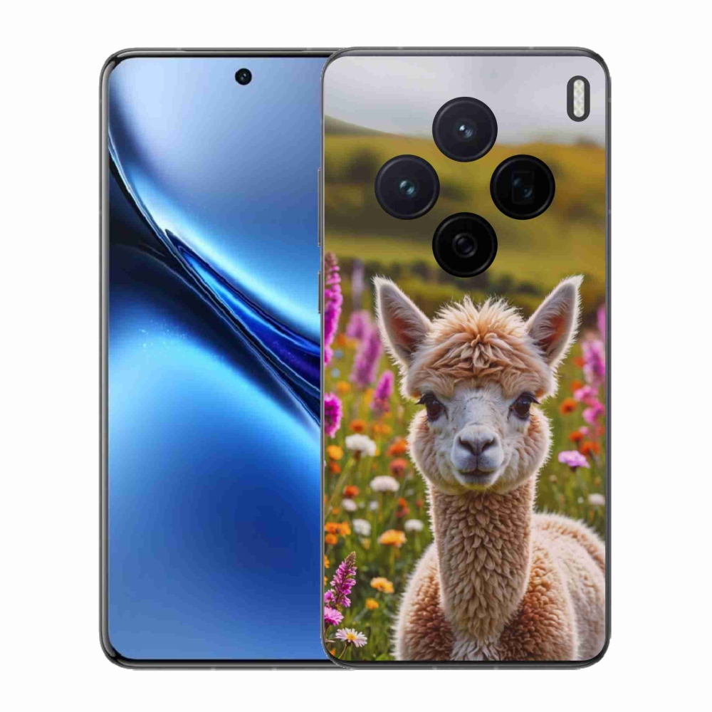 Gélový kryt mmCase na Vivo X200 5G - lama na lúke