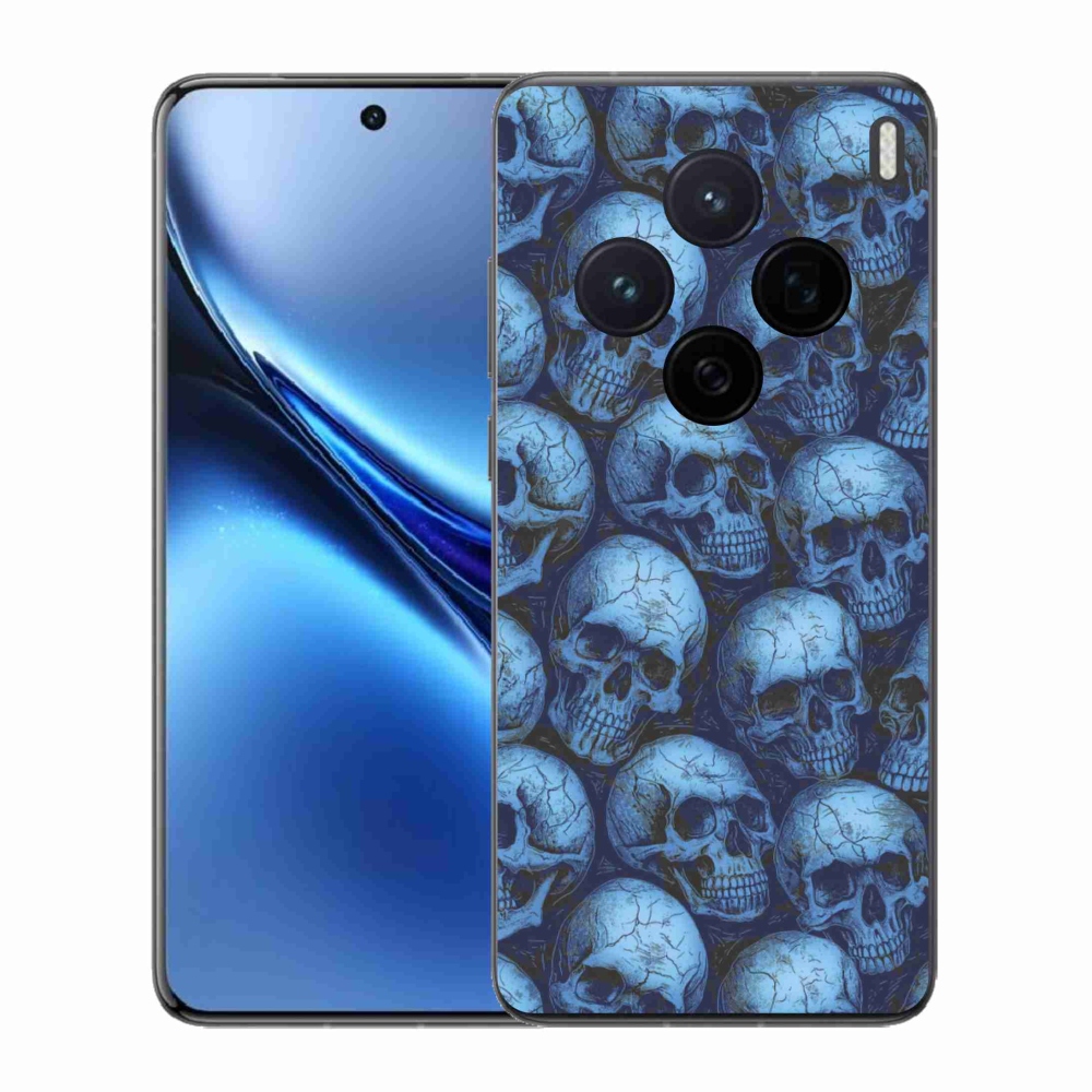 Gélový kryt mmCase na Vivo X200 5G - lebky