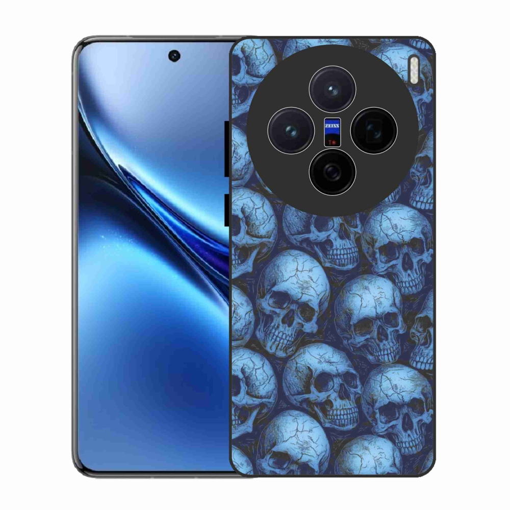 Gélový kryt mmCase na Vivo X200 5G - lebky