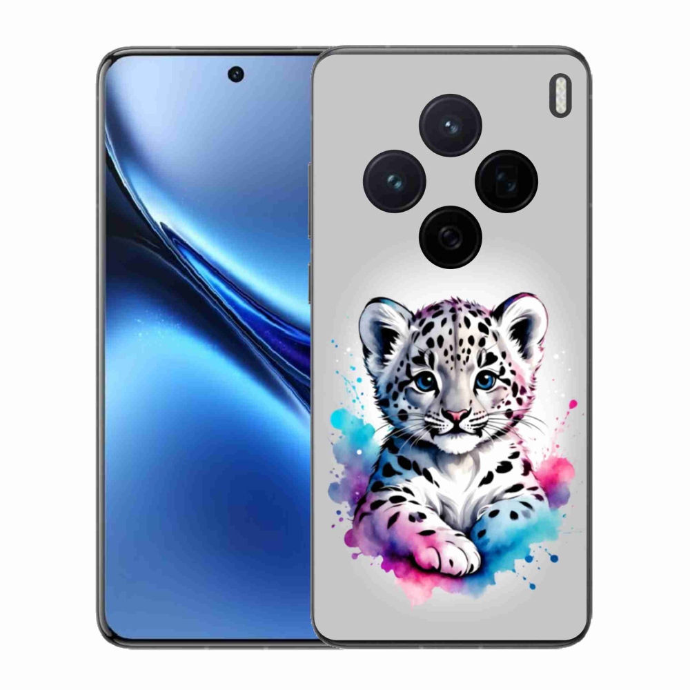 Gélový kryt mmCase na Vivo X200 5G - leopardej mláďa