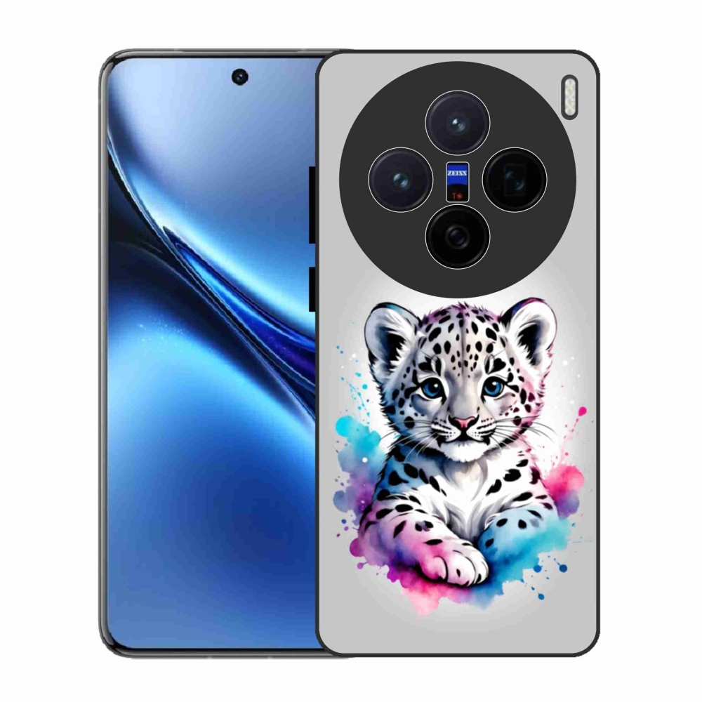 Gélový kryt mmCase na Vivo X200 5G - leopardej mláďa