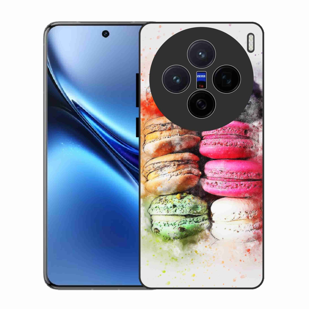 Gélový kryt mmCase na Vivo X200 5G - makrónky