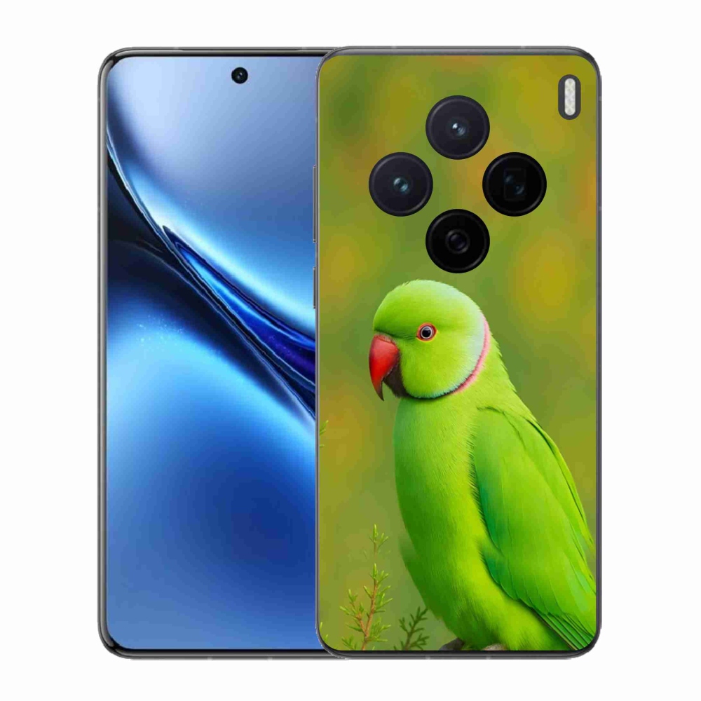 Gélový kryt mmCase na Vivo X200 5G - papagáj Alexandr 2