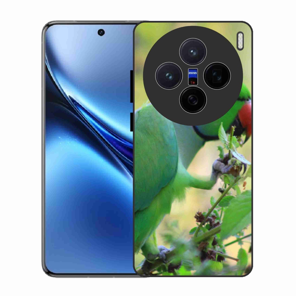 Gélový kryt mmCase na Vivo X200 5G - papagáj Alexandr