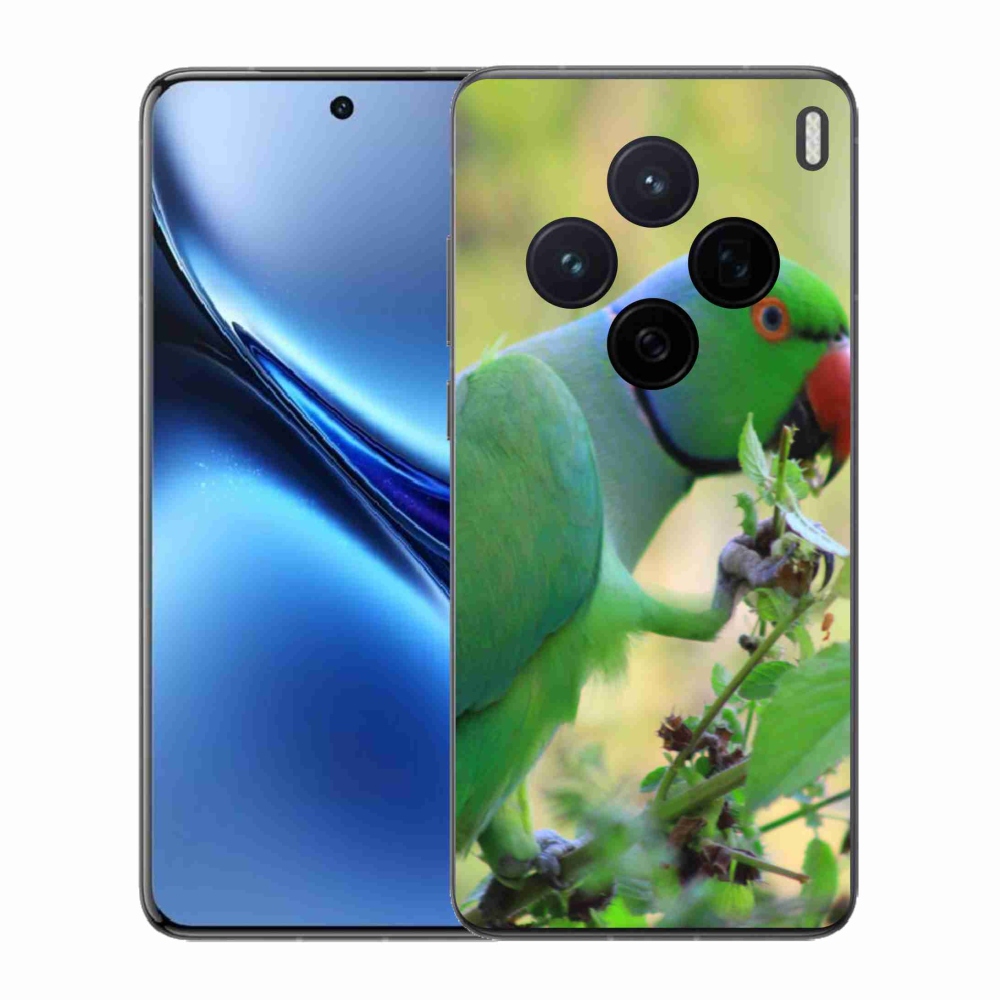 Gélový kryt mmCase na Vivo X200 5G - papagáj Alexandr