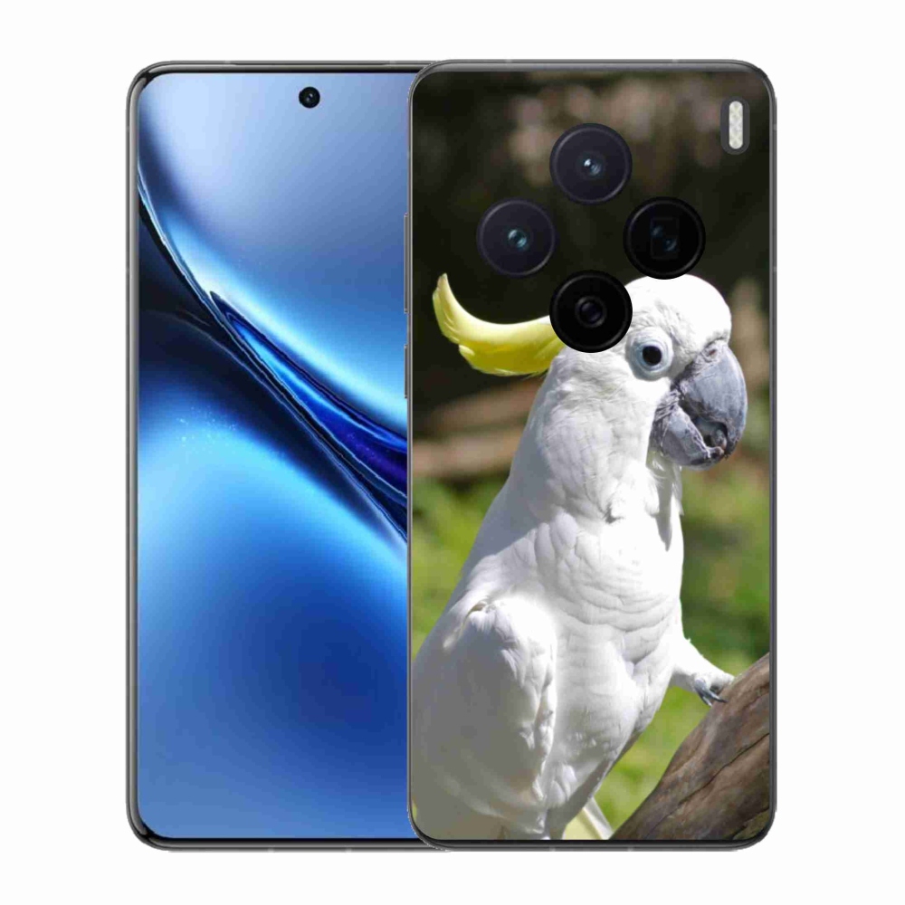 Gélový kryt mmCase na Vivo X200 5G - papagáj kakadu 2