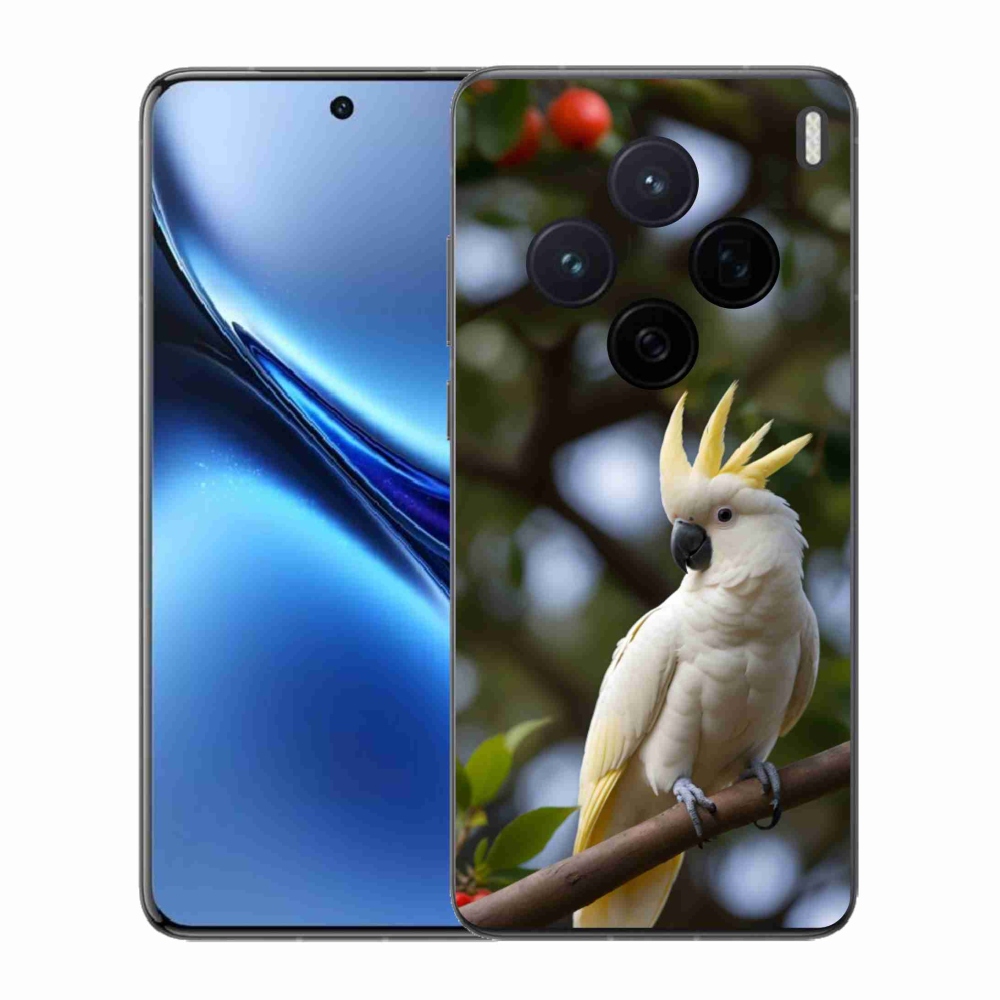 Gélový kryt mmCase na Vivo X200 5G - papagáj kakadu 3