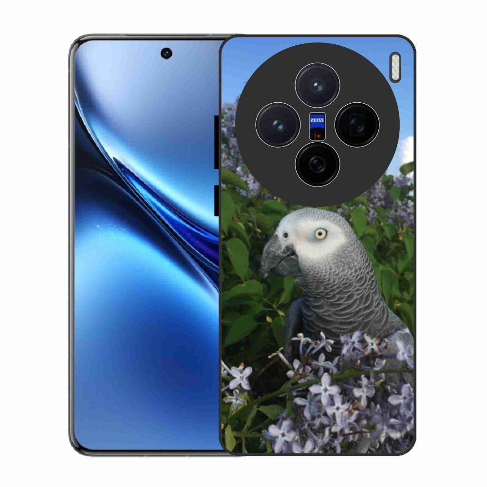 Gélový kryt mmCase na Vivo X200 5G - papagáj žako