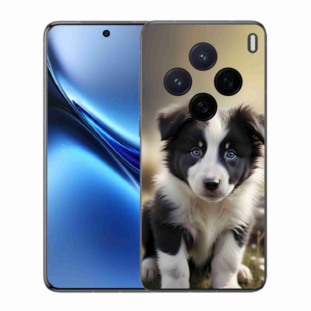 Gélový kryt mmCase na Vivo X200 5G - roztomilá border kólia