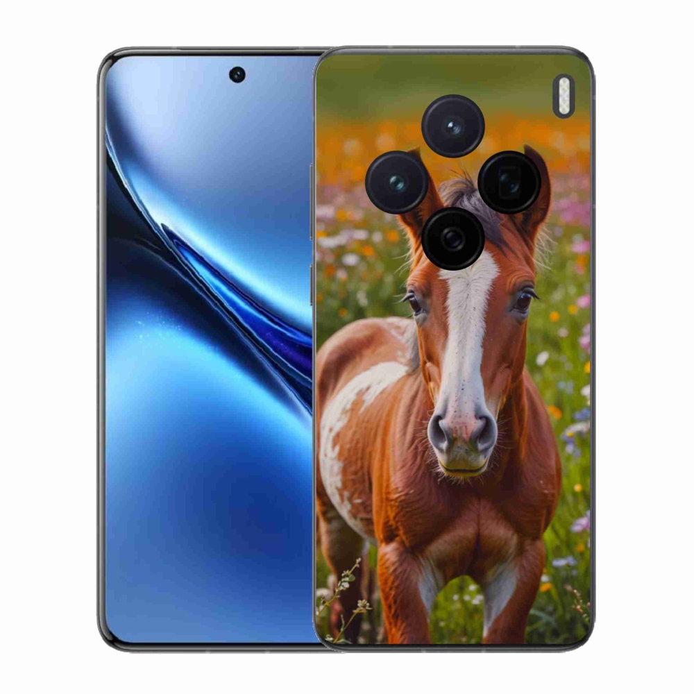 Gélový kryt mmCase na Vivo X200 5G - roztomilé žriebä