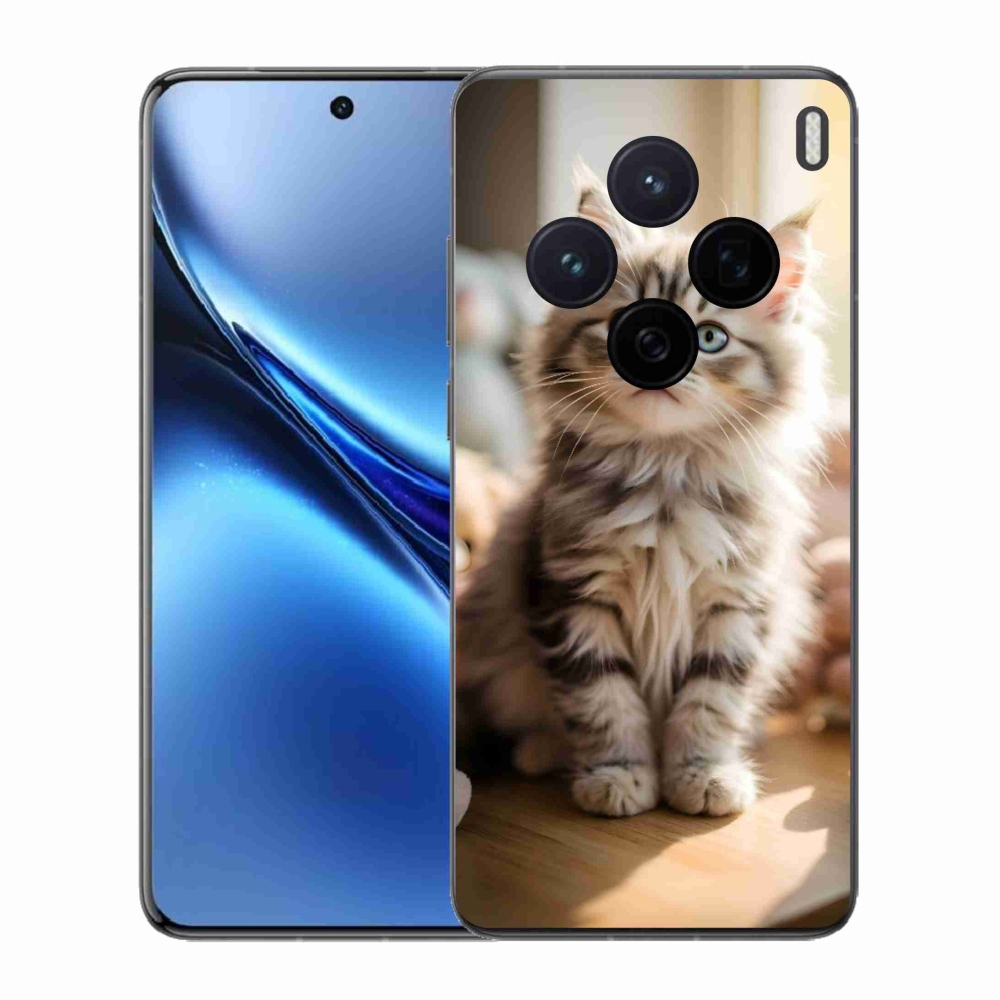 Gélový kryt mmCase na Vivo X200 5G - roztomilé mačiatko 10