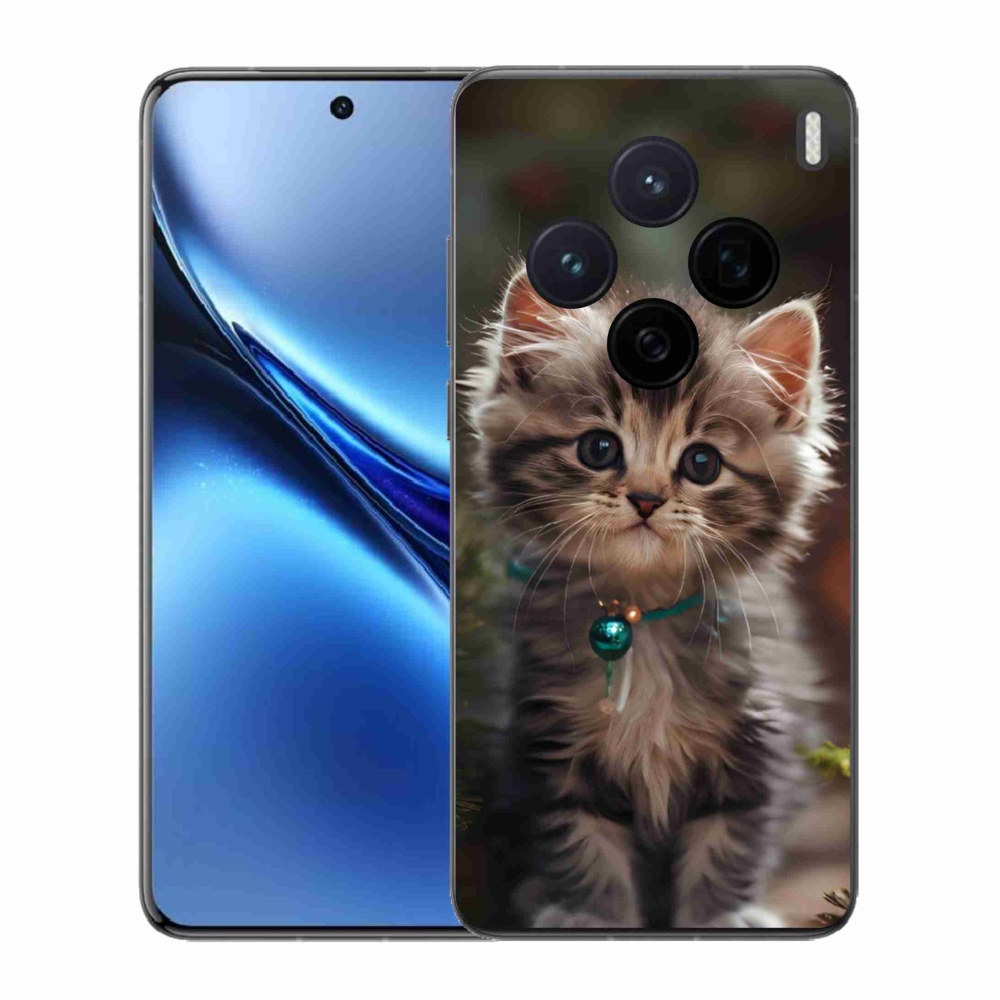 Gélový kryt mmCase na Vivo X200 5G - roztomilé mačiatko 11