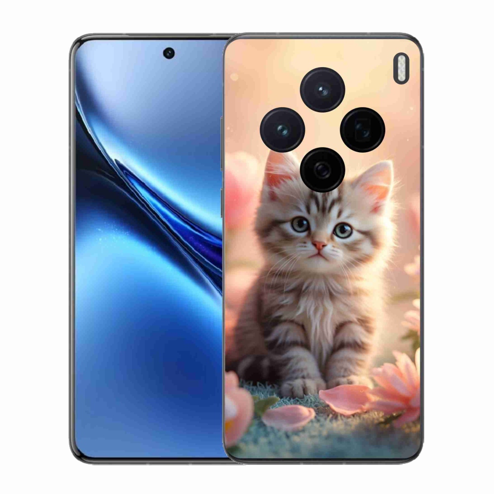 Gélový kryt mmCase na Vivo X200 5G - roztomilé mačiatko 8
