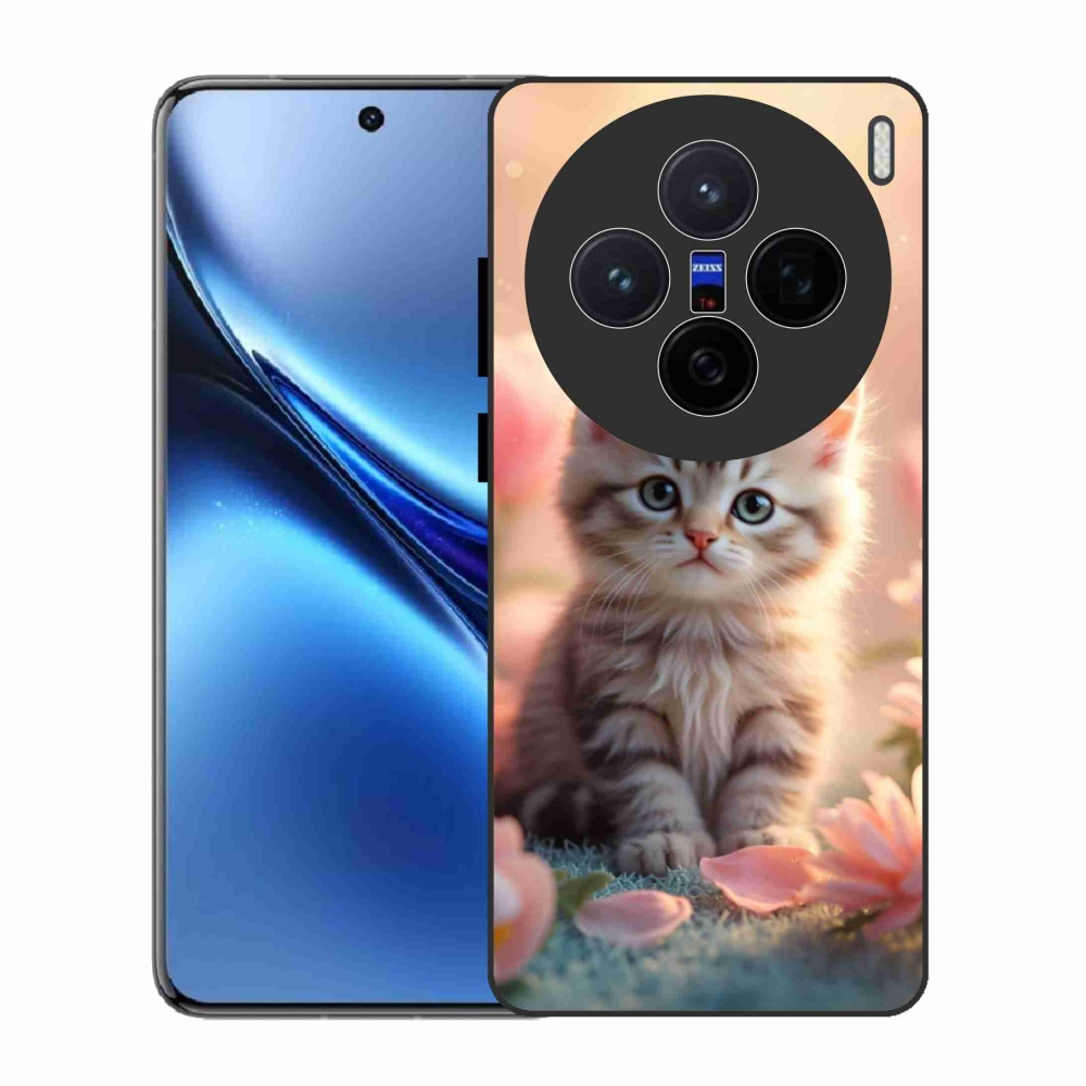 Gélový kryt mmCase na Vivo X200 5G - roztomilé mačiatko 8