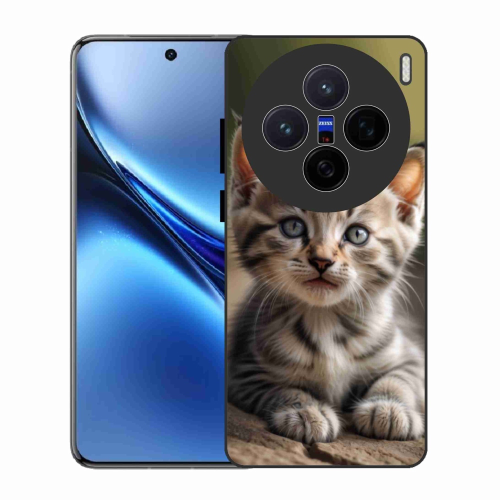 Gélový kryt mmCase na Vivo X200 5G - roztomilé mačiatko 9