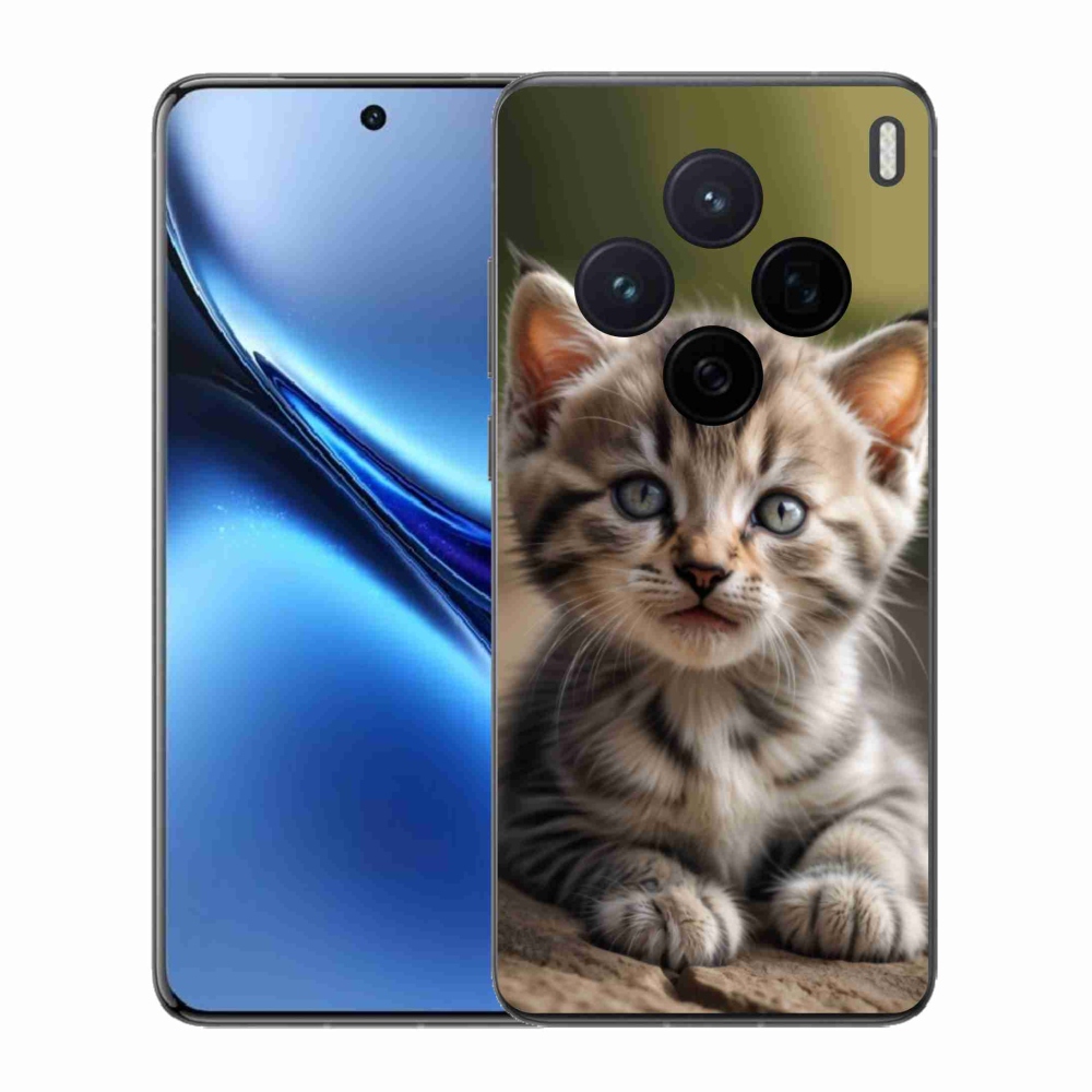 Gélový kryt mmCase na Vivo X200 5G - roztomilé mačiatko 9