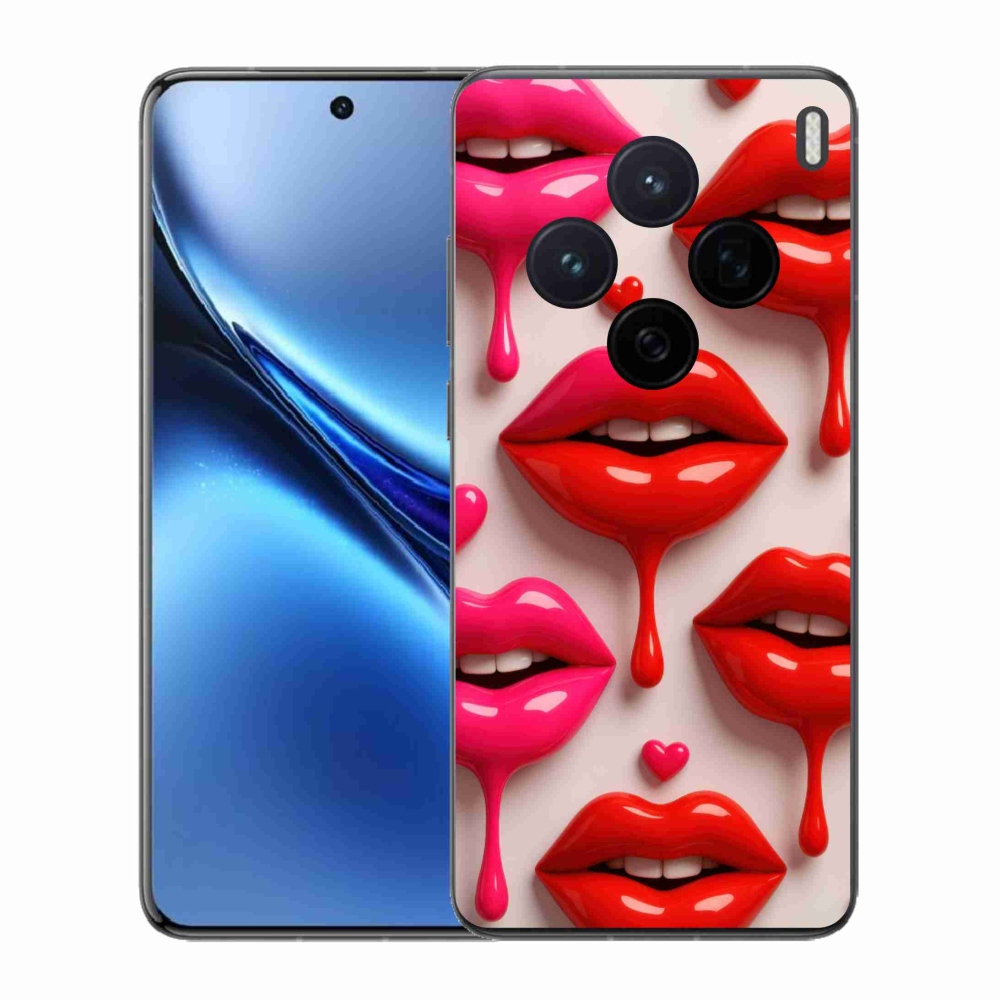 Gélový kryt mmCase na Vivo X200 5G - pery 2
