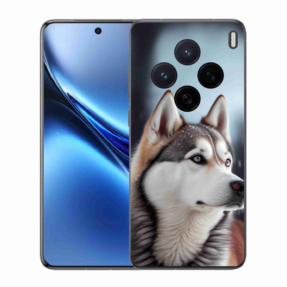 Gélový kryt mmCase na Vivo X200 5G - sibírsky husky