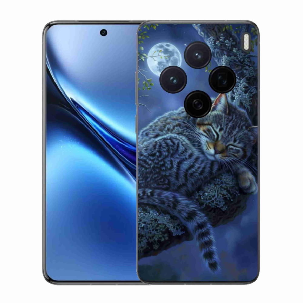 Gélový kryt mmCase na Vivo X200 5G - spiaca mačka