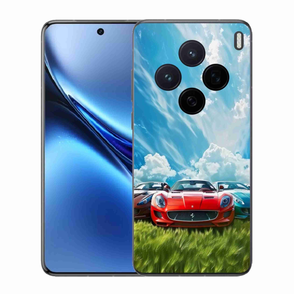 Gélový kryt mmCase na Vivo X200 5G - športové vozidlá
