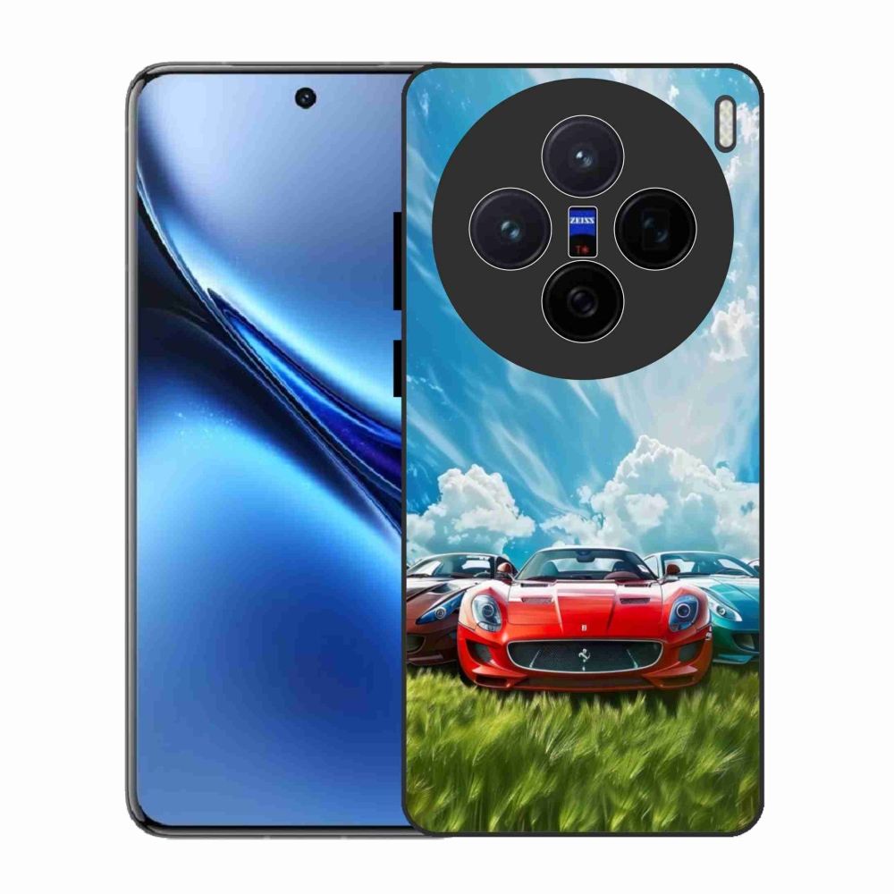 Gélový kryt mmCase na Vivo X200 5G - športové vozidlá