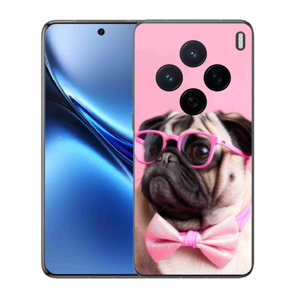 Gélový kryt mmCase na Vivo X200 5G - štýlový mops