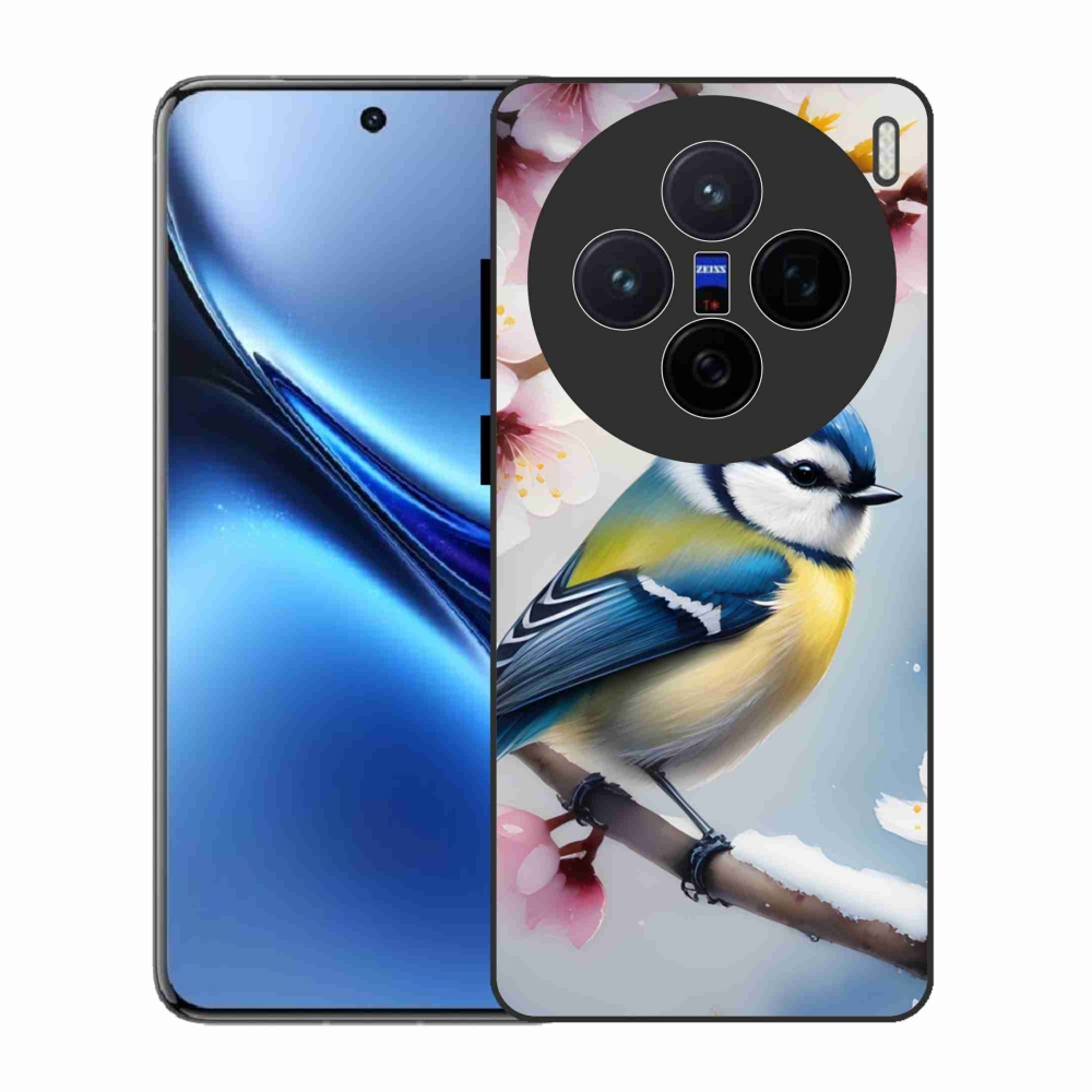 Gélový kryt mmCase na Vivo X200 5G - sýkorka