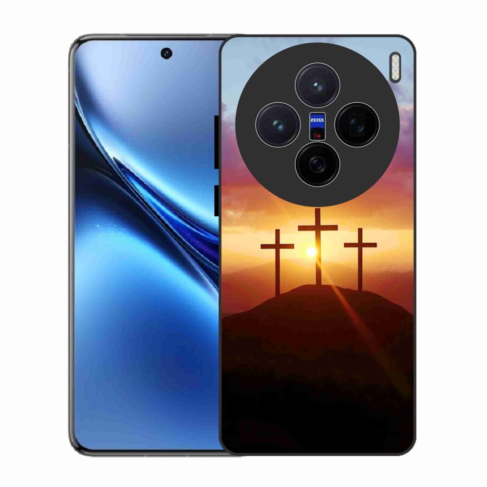Gélový kryt mmCase na Vivo X200 5G - tri kríža