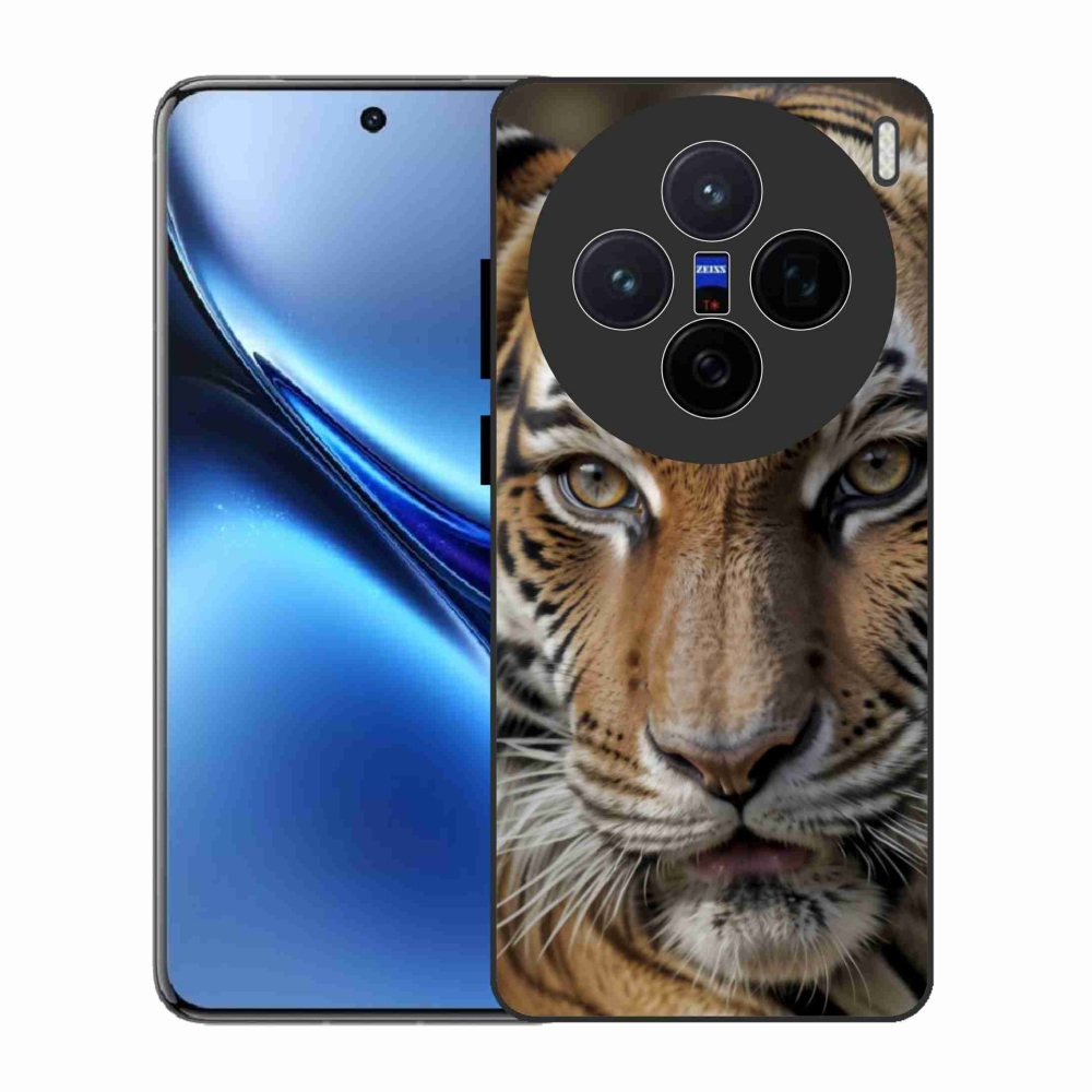 Gélový kryt mmCase na Vivo X200 5G - tigrie pohľad