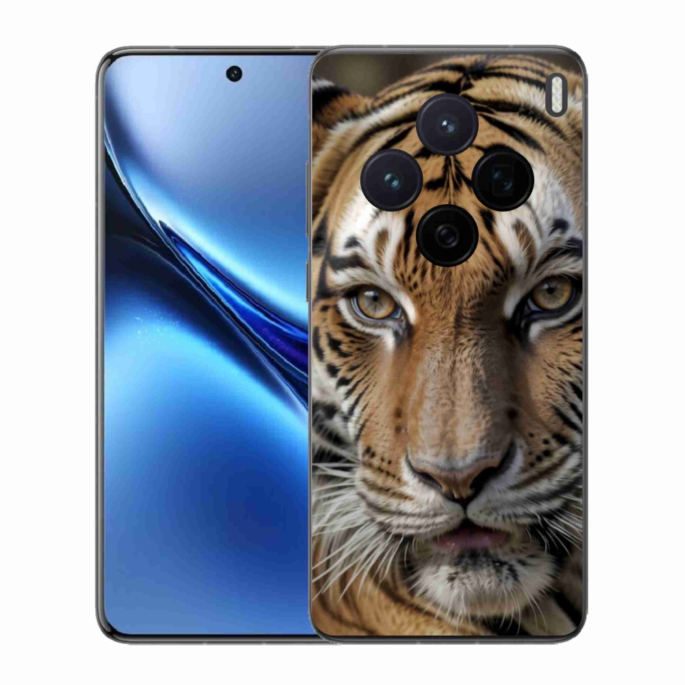 Gélový kryt mmCase na Vivo X200 5G - tigrie pohľad
