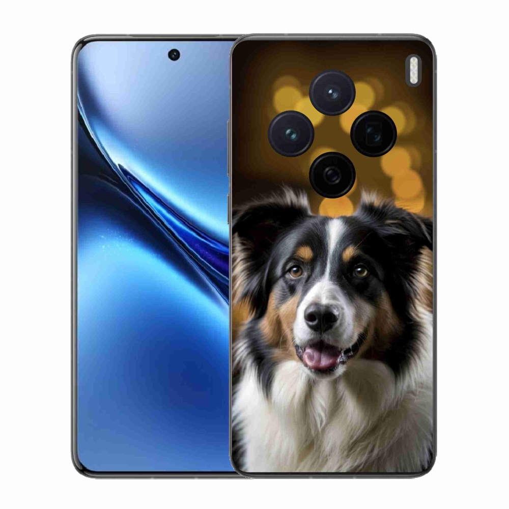 Gélový kryt mmCase na Vivo X200 5G - usmievavý austrálsky ovčiak