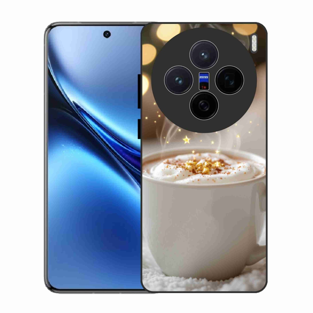 Gélový kryt mmCase na Vivo X200 5G - vianočný horúci nápoj