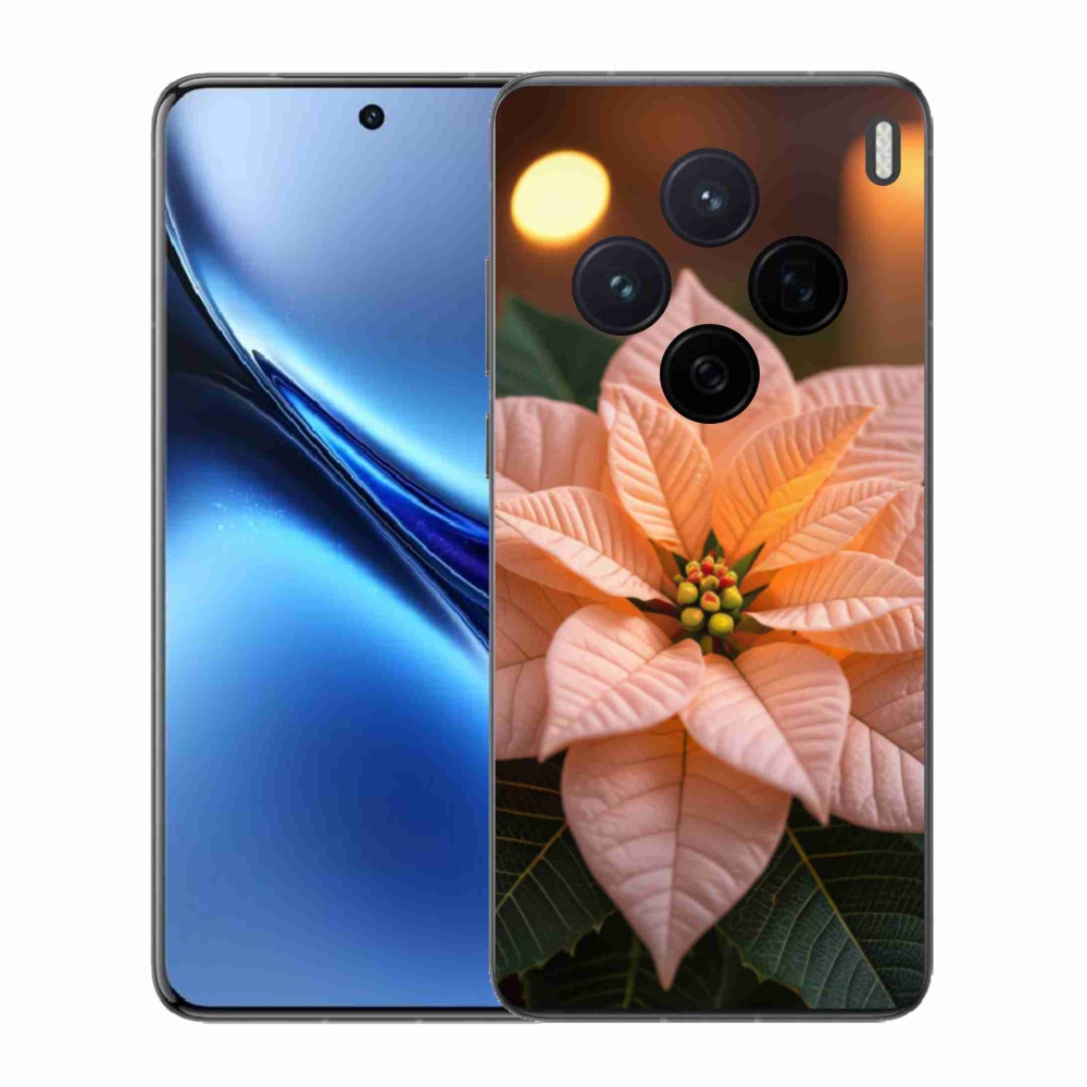 Gélový kryt mmCase na Vivo X200 5G - vianočná hviezda