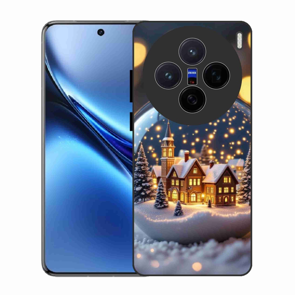 Gélový kryt mmCase na Vivo X200 5G - vianočné gule 4