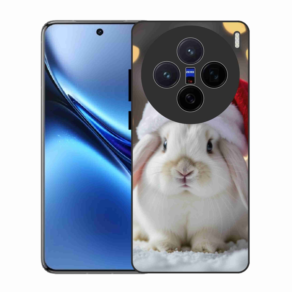 Gélový kryt mmCase na Vivo X200 5G - vianočný králik