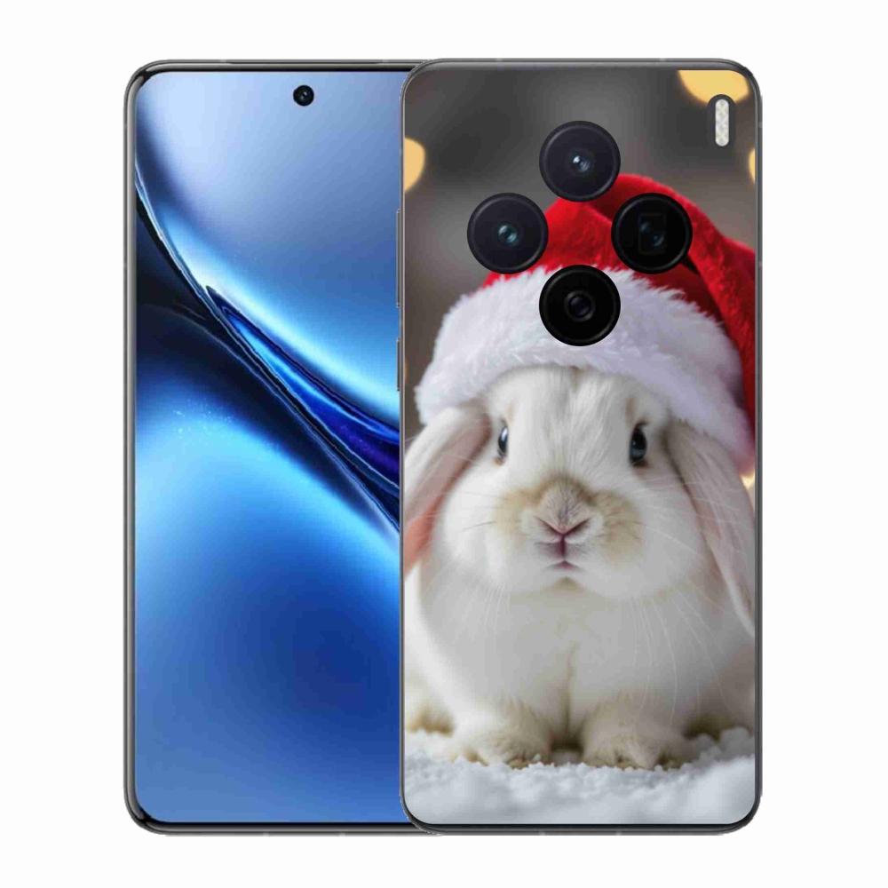 Gélový kryt mmCase na Vivo X200 5G - vianočný králik