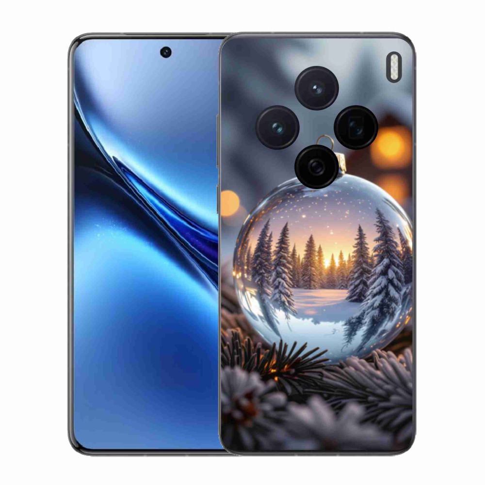Gélový kryt mmCase na Vivo X200 5G - vianočná ozdoba