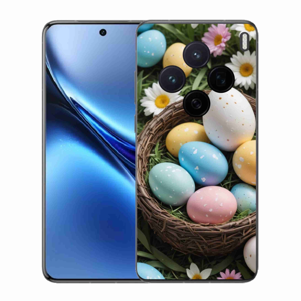 Gélový kryt mmCase na Vivo X200 5G - veľkonočné vajíčka 2