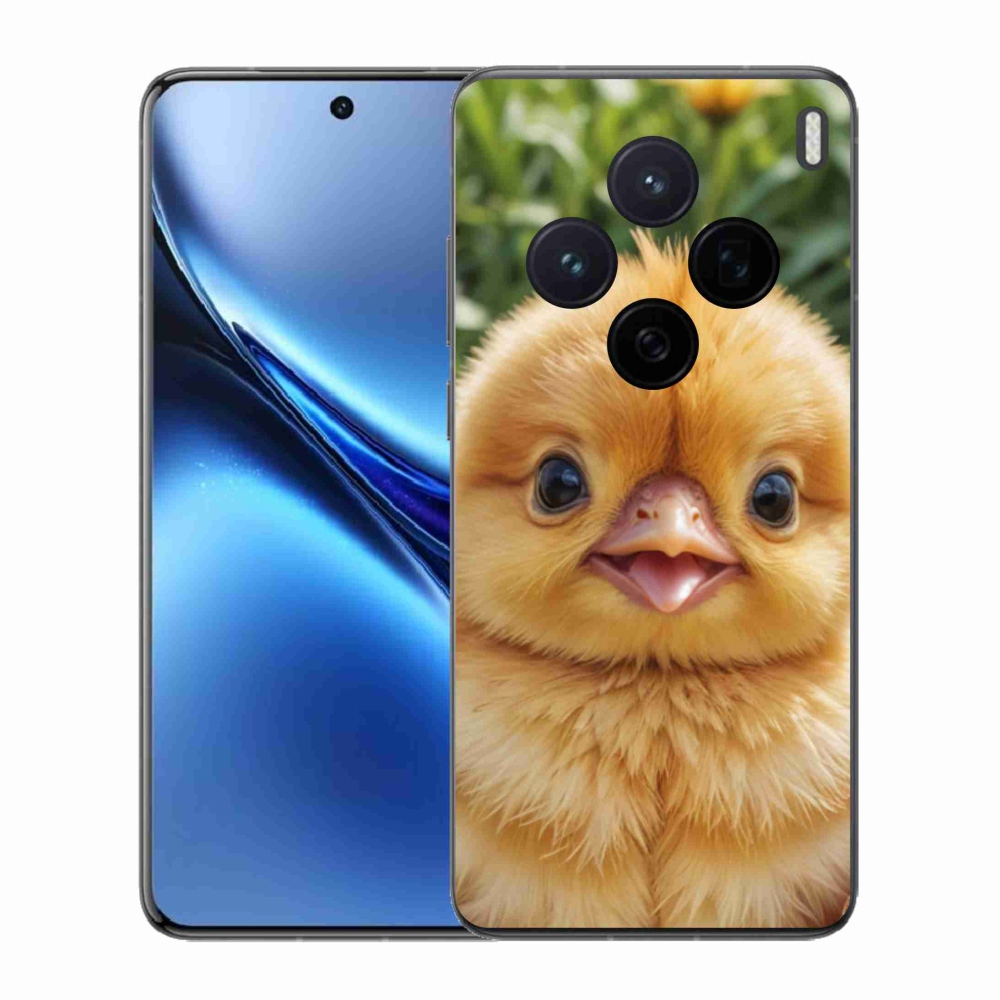 Gélový kryt mmCase na Vivo X200 5G - veselé kuriatko