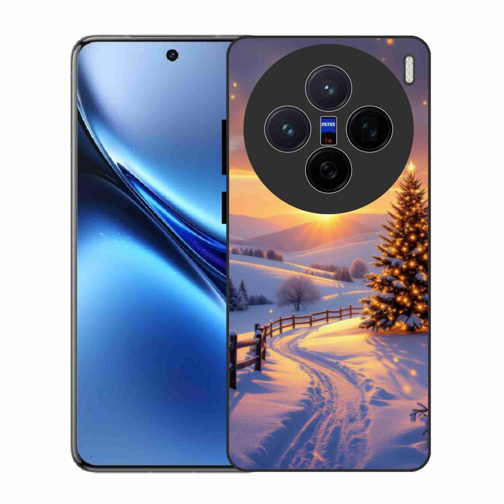 Gélový kryt mmCase na Vivo X200 5G - zimná krajina